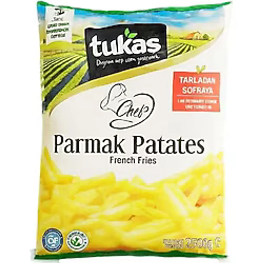 Tukaş Dondurulmuş Parmak Patates 2.5 kg