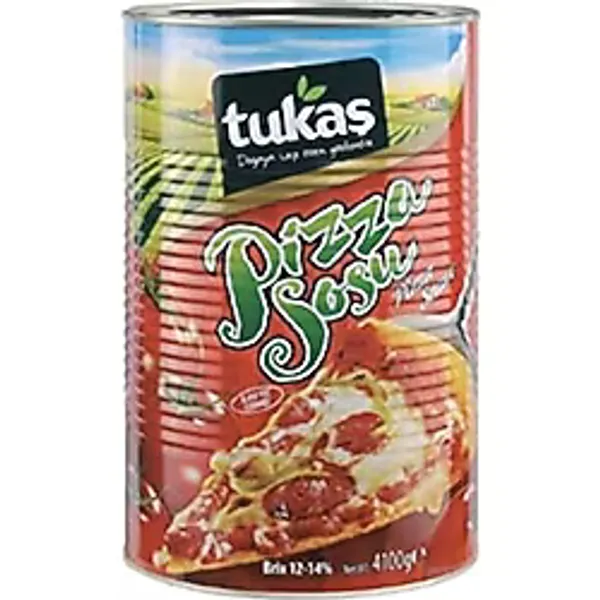 Tukaş Pizza Sosu 4100 gr Yoğun Kıvamlı