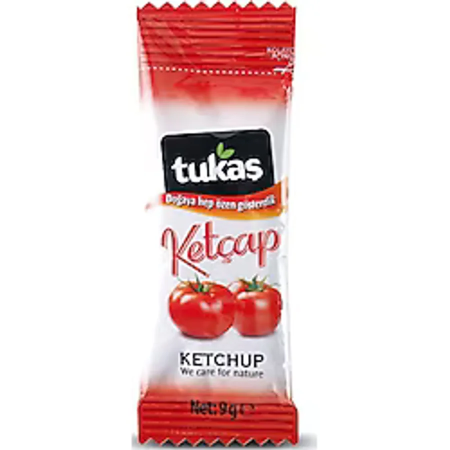 Tukaş Sachet Ketçap PP 500 x 9 G