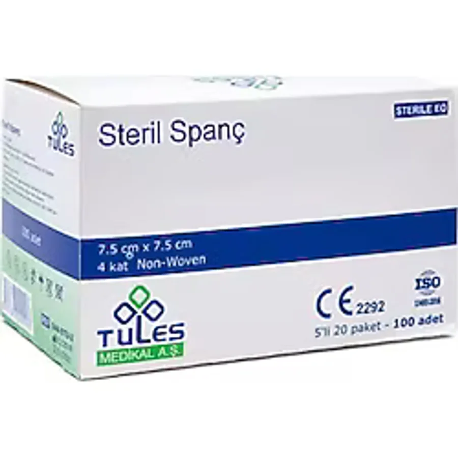 Tules Steril Emici Gaz Kompres