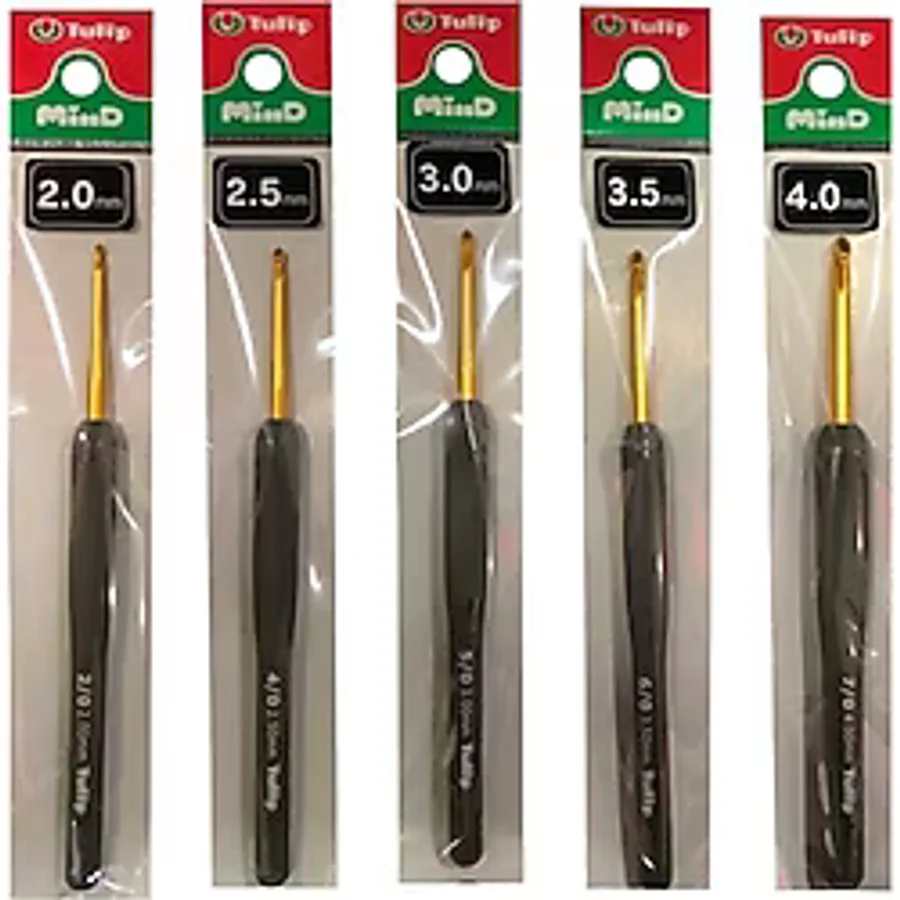 Tulip Mind Tığ Set No: 2mm- 2,5mm- 3mm- 3,5mm- 4mm ( 5 Adet ) Şenel Yün