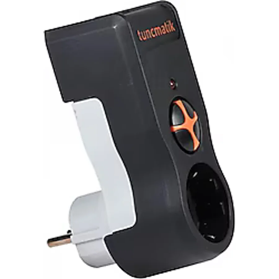 Tunçmatik PowerSurge TSK19020 1050 Joule Kablosuz Siyah Akım Korumalı Priz