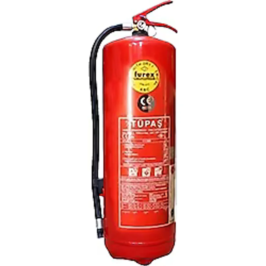 Tüpaş ABC Tipi Kuru Kimyevi Tozlu 6 Kg Yangın Tüpü