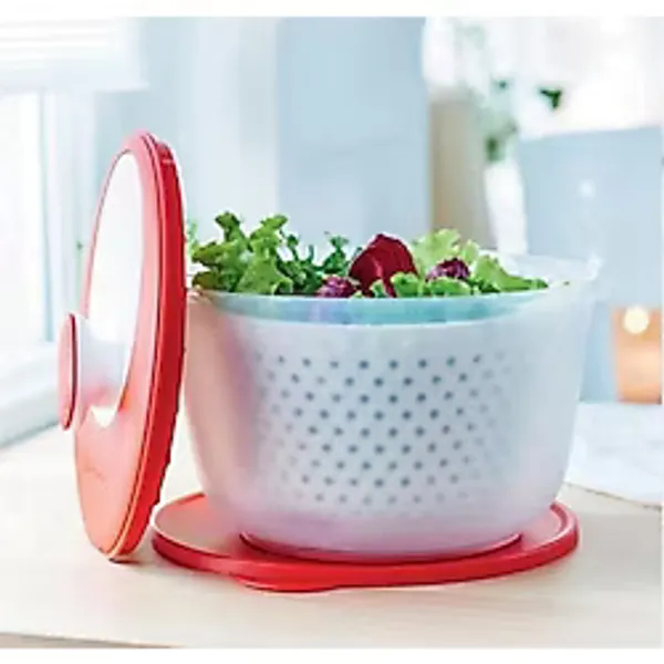 Tupperware Modern Salata Kurutucu Saklama Kabı N1142749 Çok Renkli