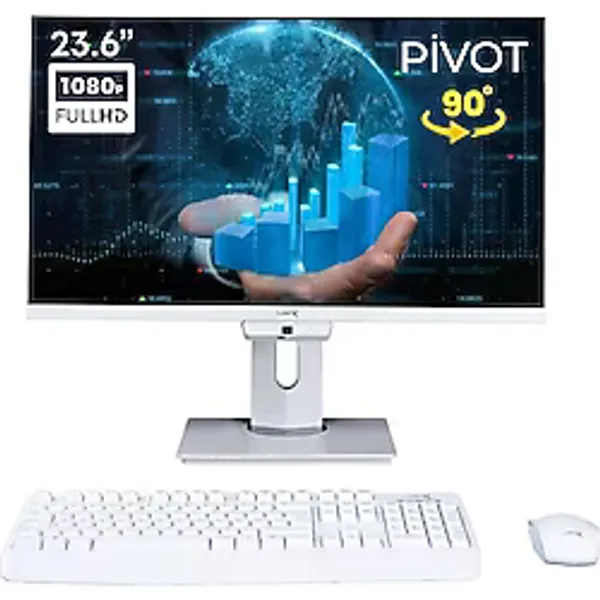 Turbox TAX1099 Intel Core I7 7700 16GB Ddr4 Ram 512GB Nvme SSD 23.6 Inç FHD Webcam All In One PC