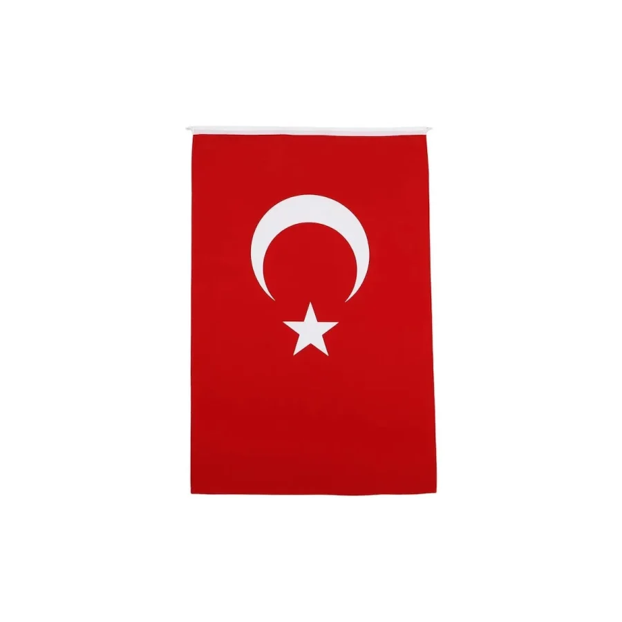 Türk Bayrağı 100x150 cm Alpaka Kumaş
