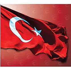 Türk Bayrağı 400x600 cm Alpaka Kumaş