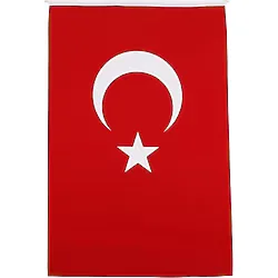 Türk bayrağı 70x105 cm Raşel Kumaş