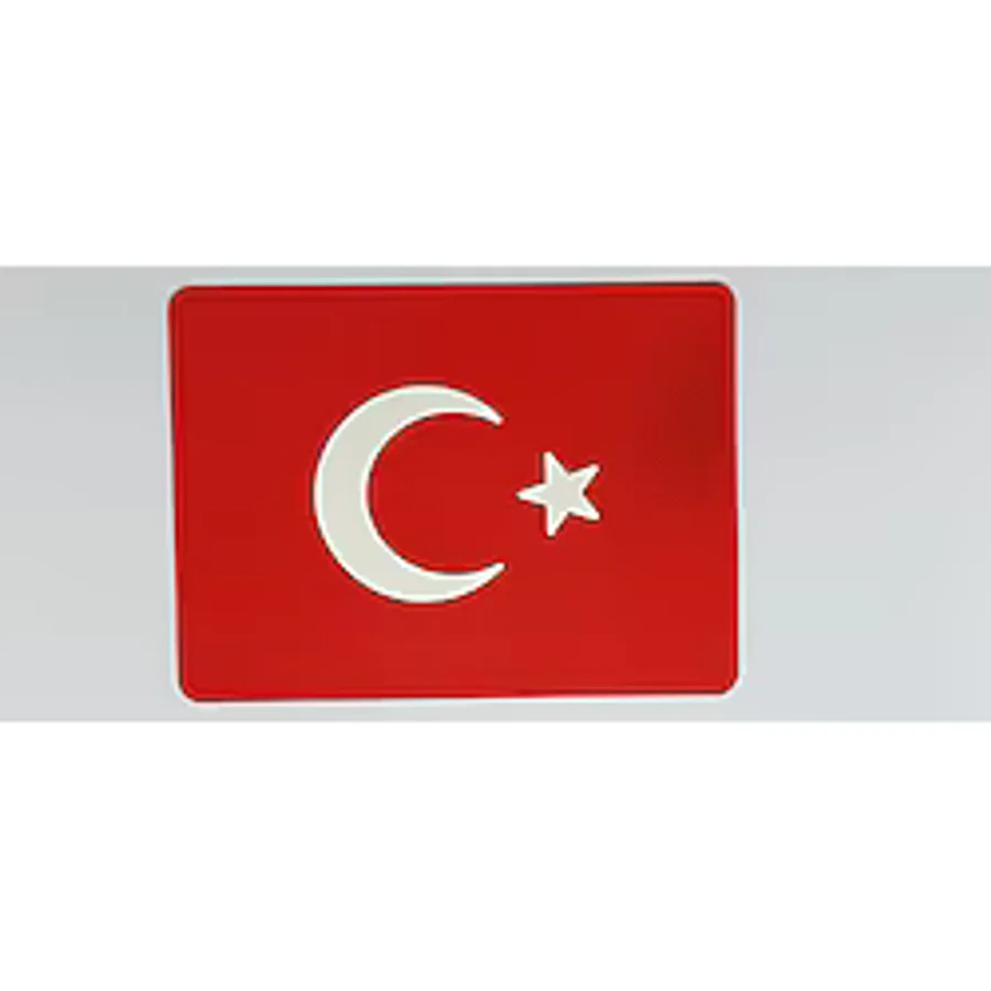 Türk Bayrağı Torpido Üstü Kaydırmaz Ped
