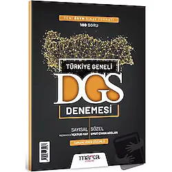 Türkiye Geneli Sayısal Sözel Yeni Sınav Müfredatına Uygun DGS Deneme