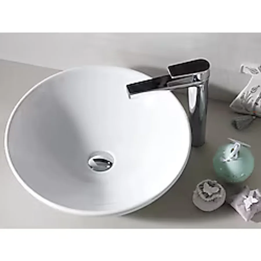 Turkuaz Seramik Cerastyle Zero Tezgah Üstü 46 cm Lavabo