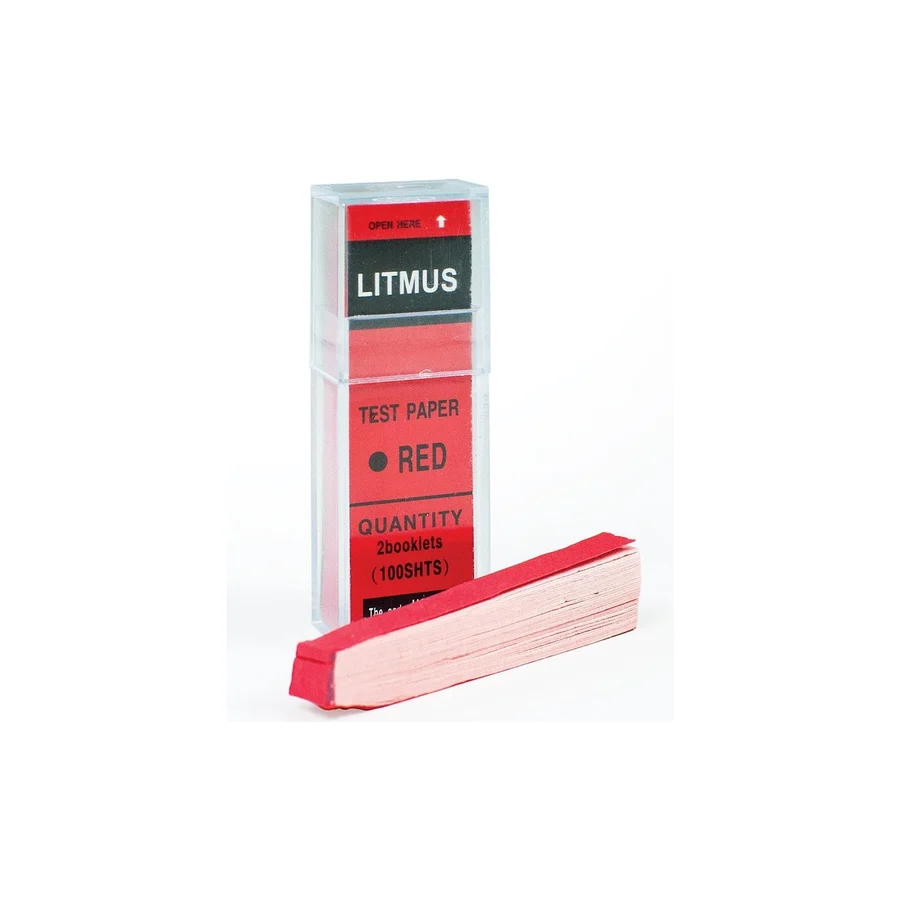 Turnusol Kağıdı Kırmızı 100 Strip/paket