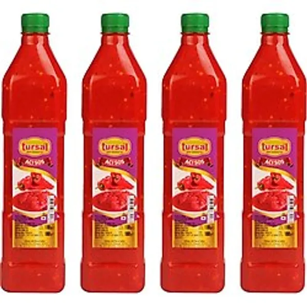 Tursal Acı Sos 1000 gr x 4 Adet