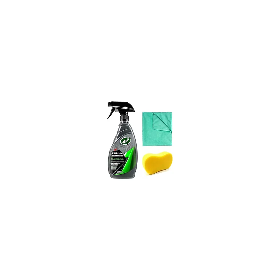 Turtle Wax Seramik Boya Koruyucu 500 ml + Bez + Oto Yıkama Süngeri