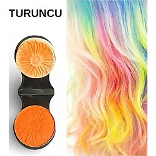 Turuncu Saç Boyama Tebeşiri
