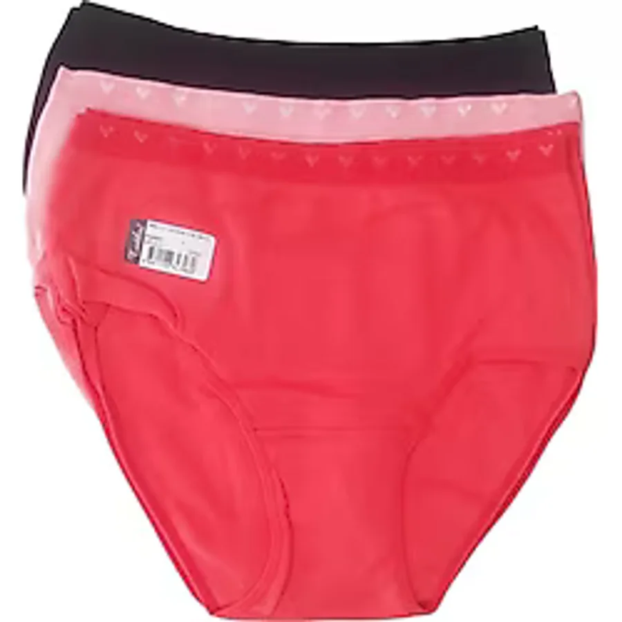Tutku 0856 Kız Çocuk Mıss Gırl Bato-slip-külot - 12'li Kombin Çok Renkli
