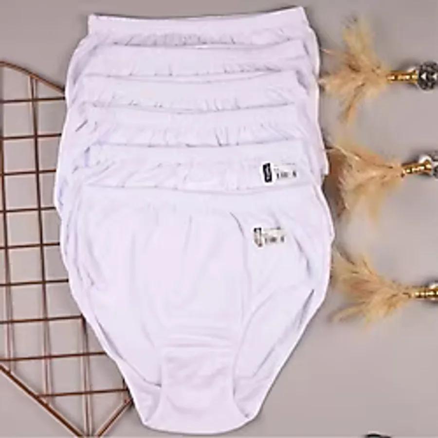 Tutku 0922 Bayan Ribana Bato 6Lı Beyaz Xl-2Xl
