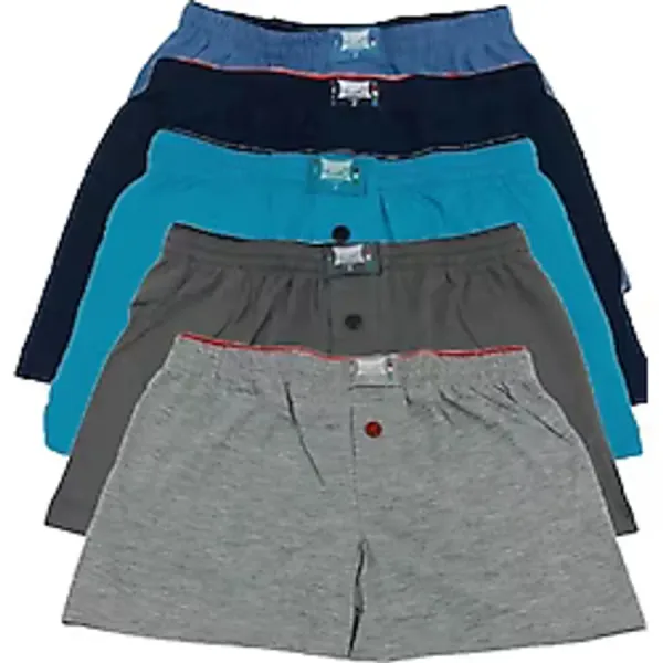 Tutku Iç Giyim Erkek Çocuk Havlu Bel Boxer 6 Lı Paket
