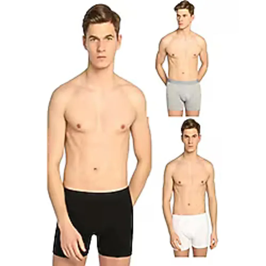 Tutku İç Giyim Pamuklu Likralı Erkek Boxer Paçalı Don 6 Lı Paket Karışık XXL