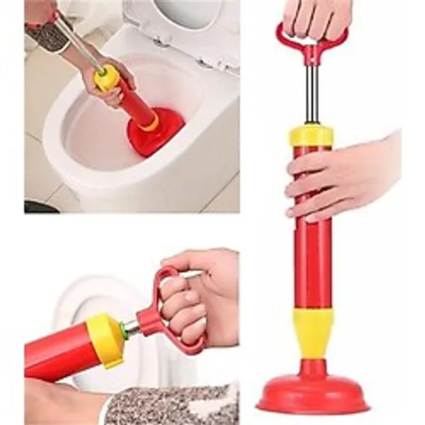 Tuvalet Tıkanıklığı Açmak Tahliye İçin Kauçuk Piston Wc Klozet Pompası Lavabo Gider Açıc - Genel