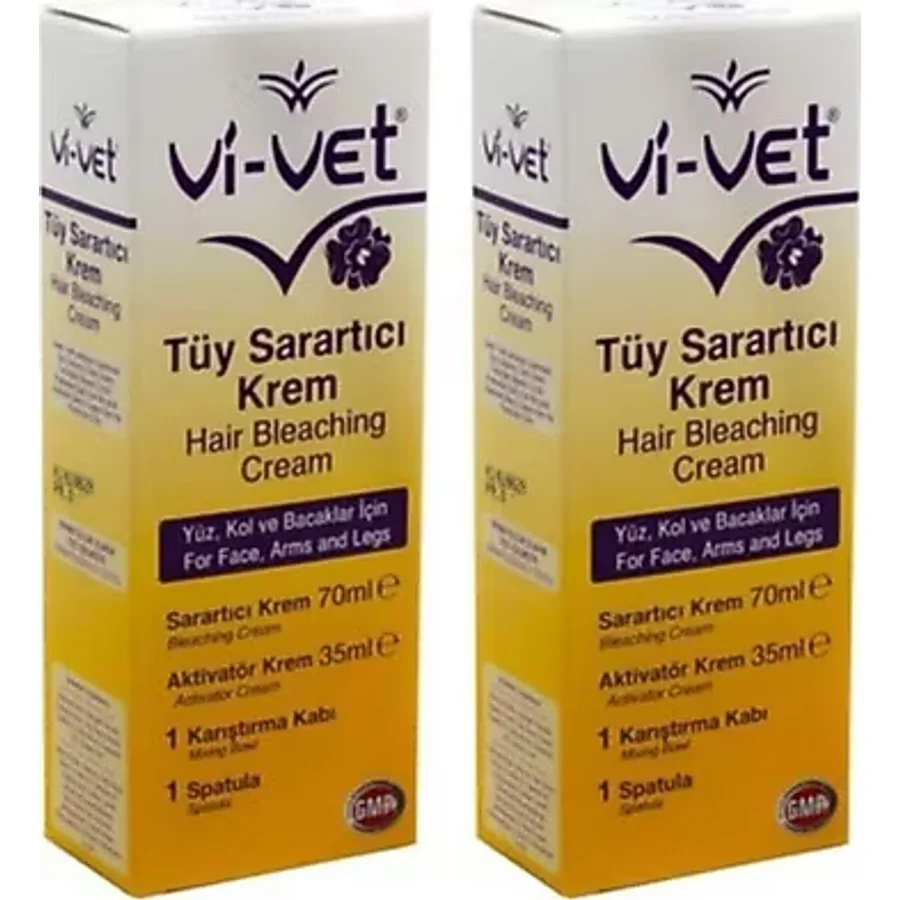 Tüy Sarartıcı Krem 70ml + 35 ml X 2 Adet