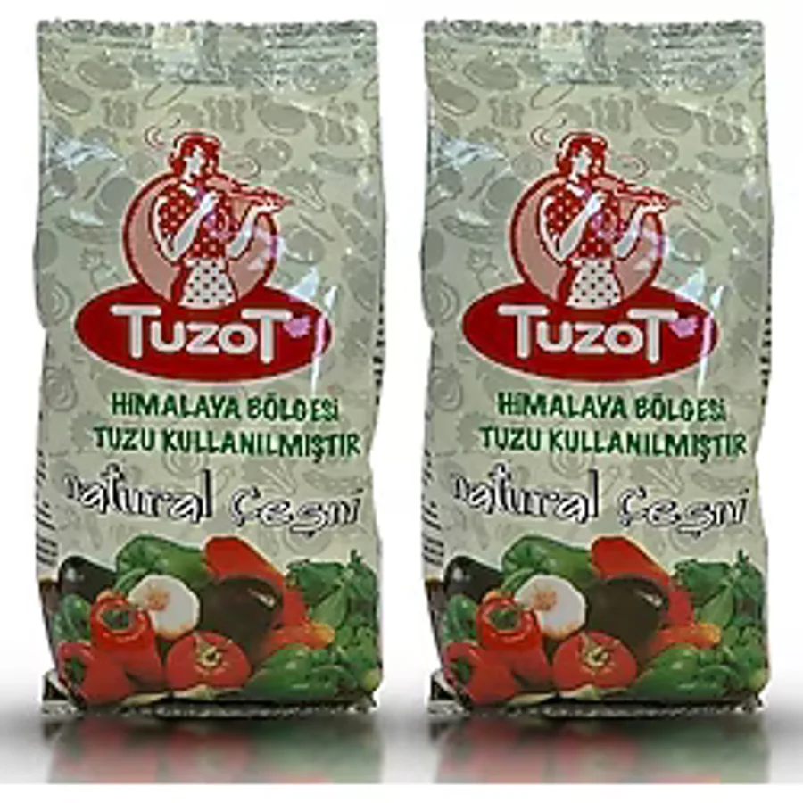 Tuzot 2'li Set Natural Baharat Sebze Çeşnisi 170 gr