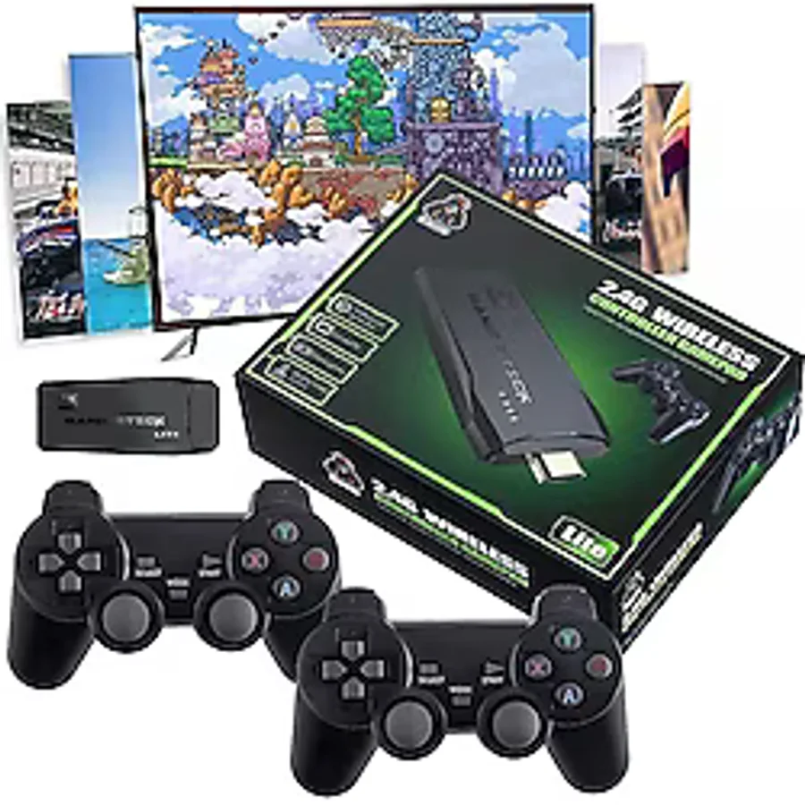 Tv Atari 4K HDMI GAME STICK 20000 OYUNLU Game Stick - Black
