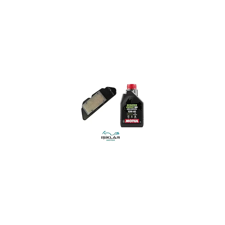Tvs Jüpiter 125 Motul Yağ Ve Hava Filtre Bakım Seti Bs0026