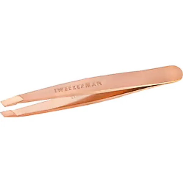 TWEEZERMAN Mini Slant Tweezer Rose Gold -Altın Pembe Cımbız
