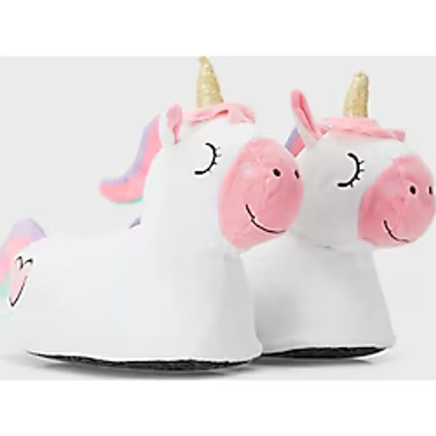 Twigy Pink Corn Kadın Hayvanlı Panduf Beyaz 36/41