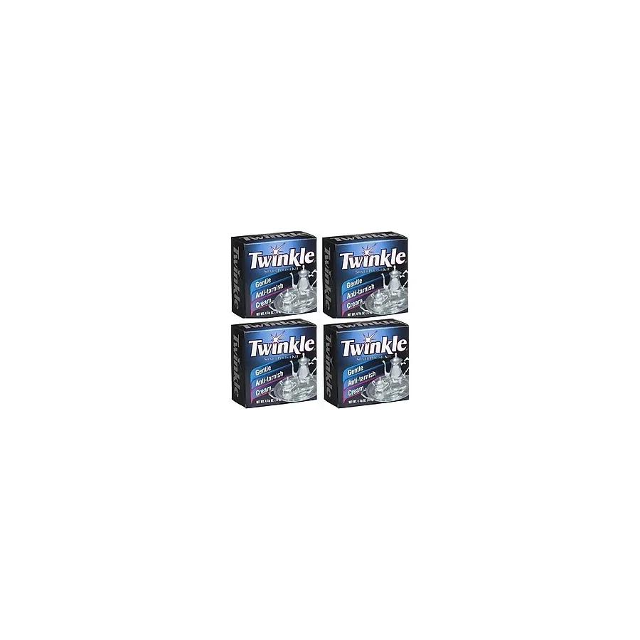 Twinkle Gümüş Parlatıcı ve Temizleyici Krem 124GR (4 Adet)
