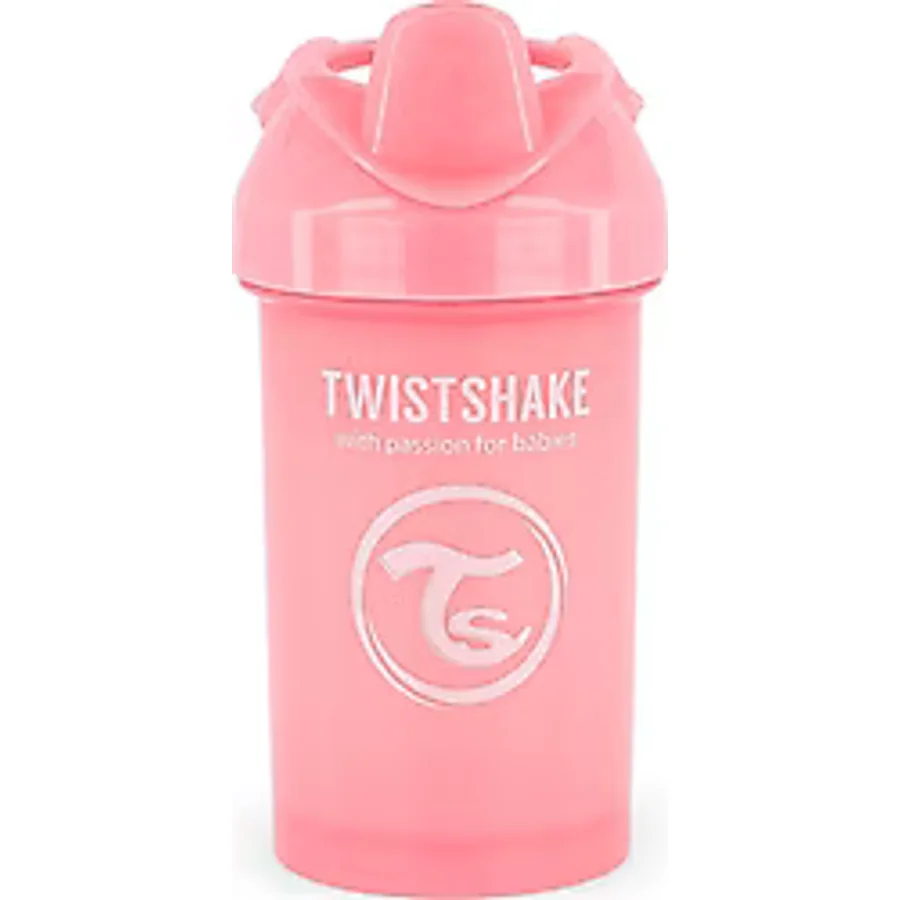 Twistshake 8 Ay+ Pembe Alıştırma Bardağı 300 ml