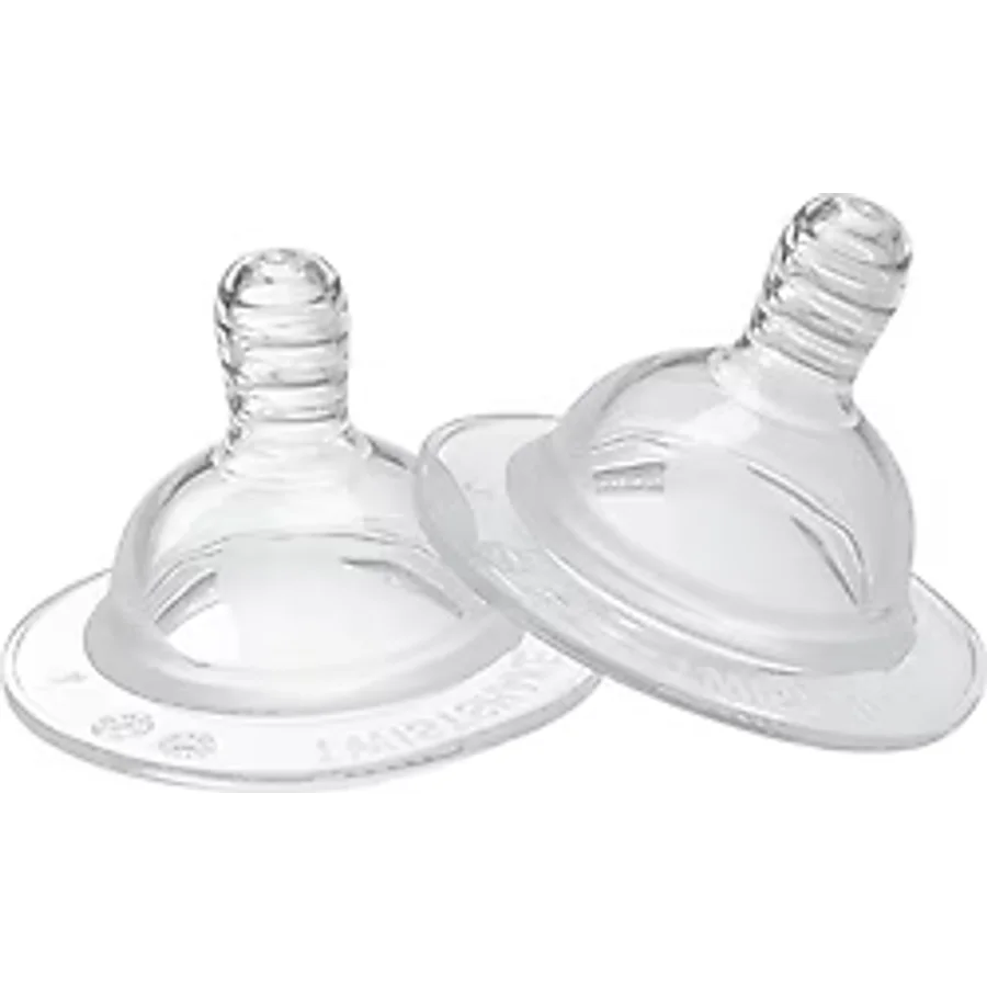 Twistshake Silikon Anti-Kolik 4 Ay+ 2'li Biberon Emziği