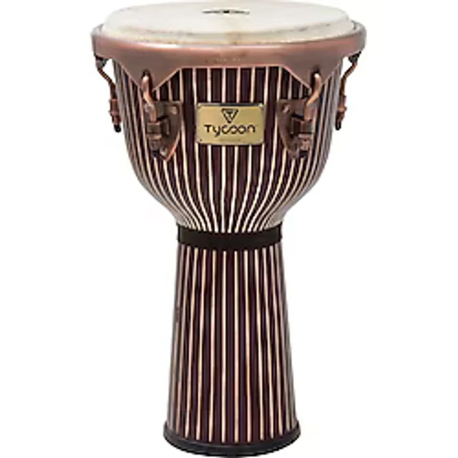 Tycoon 12'' Master Hand-crafted Pinstripe Djembe Mtjhc712act1