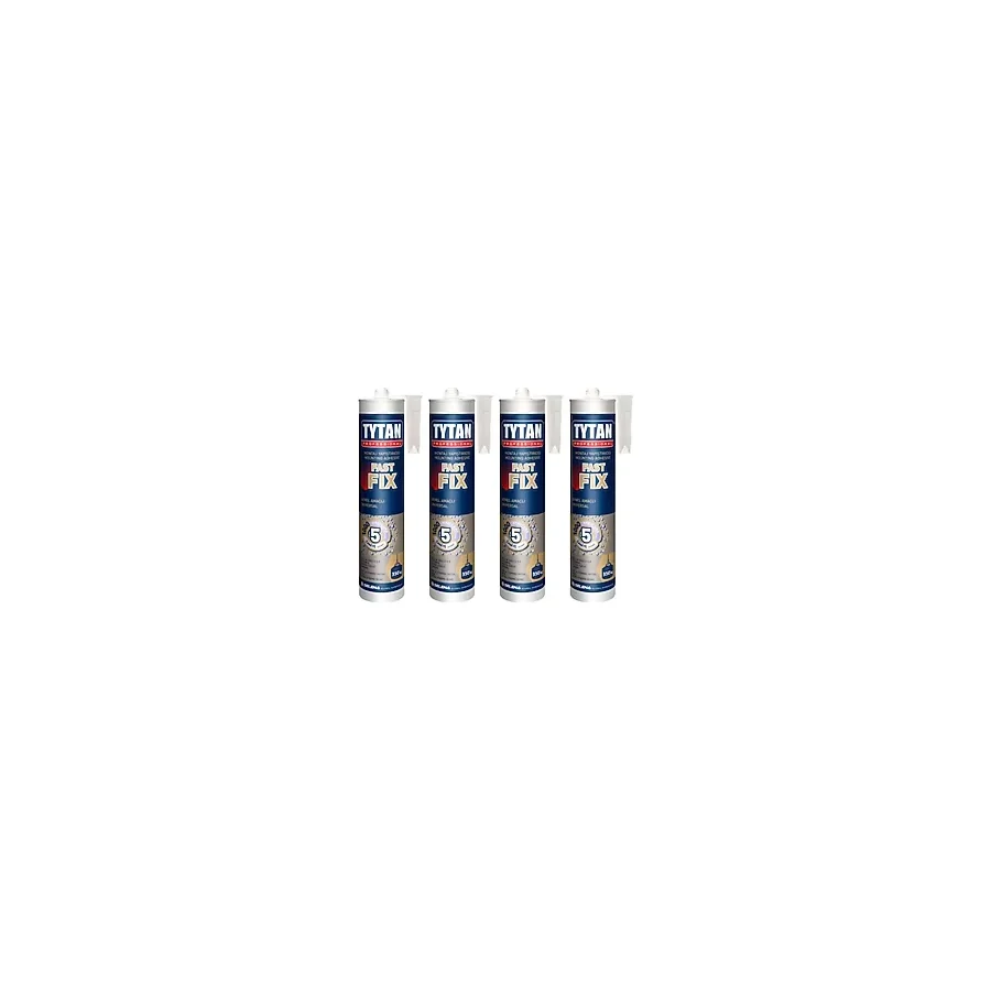 TYTAN Fast Fix Montaj ve Korniş Yapıştırıcısı 290 ml 3adet