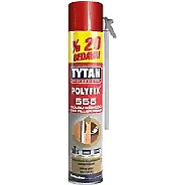 Tytan Polyfıx Eko %20 Bedava Genel Amaçlı Pu Köpük 555 Gr Yeni Tarih - Tutkal