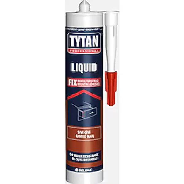Tytan Professional Liquid Fix Sıvı Çivi 390 gr - Şeffaf Montaj Yapıştırıcısı