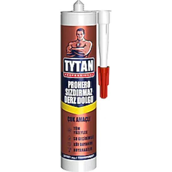 Tytan Prohero Şeffaf 280 ml Sızdırmaz Derz Dolgu