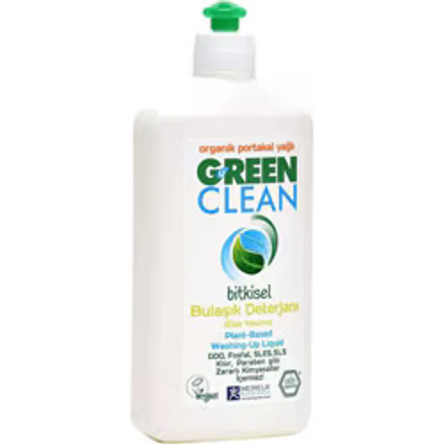 U Green Clean Organik Bitkisel Portakal Yağlı 730 ml Sıvı Bulaşık Deterjanı