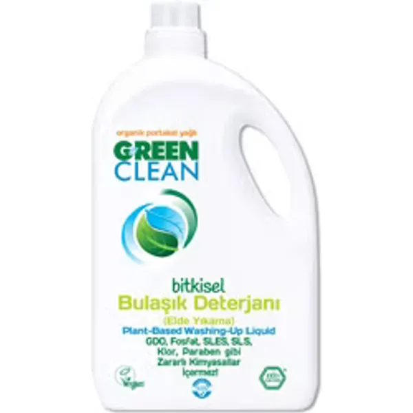 U Green Clean Organik Portakal Yağlı Bitkisel 2.75 lt Sıvı Bulaşık Deterjanı