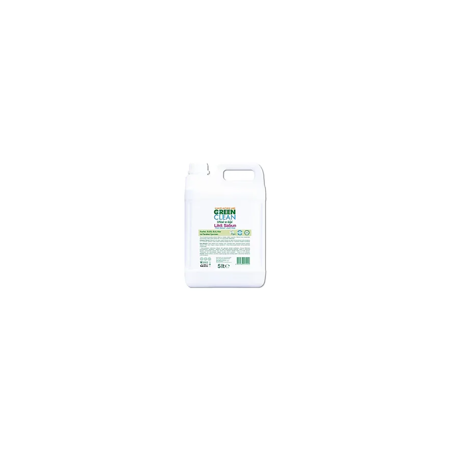 U Green Clean Organik Portakal Yağlı Bitkisel Likit Sabun 5 lt