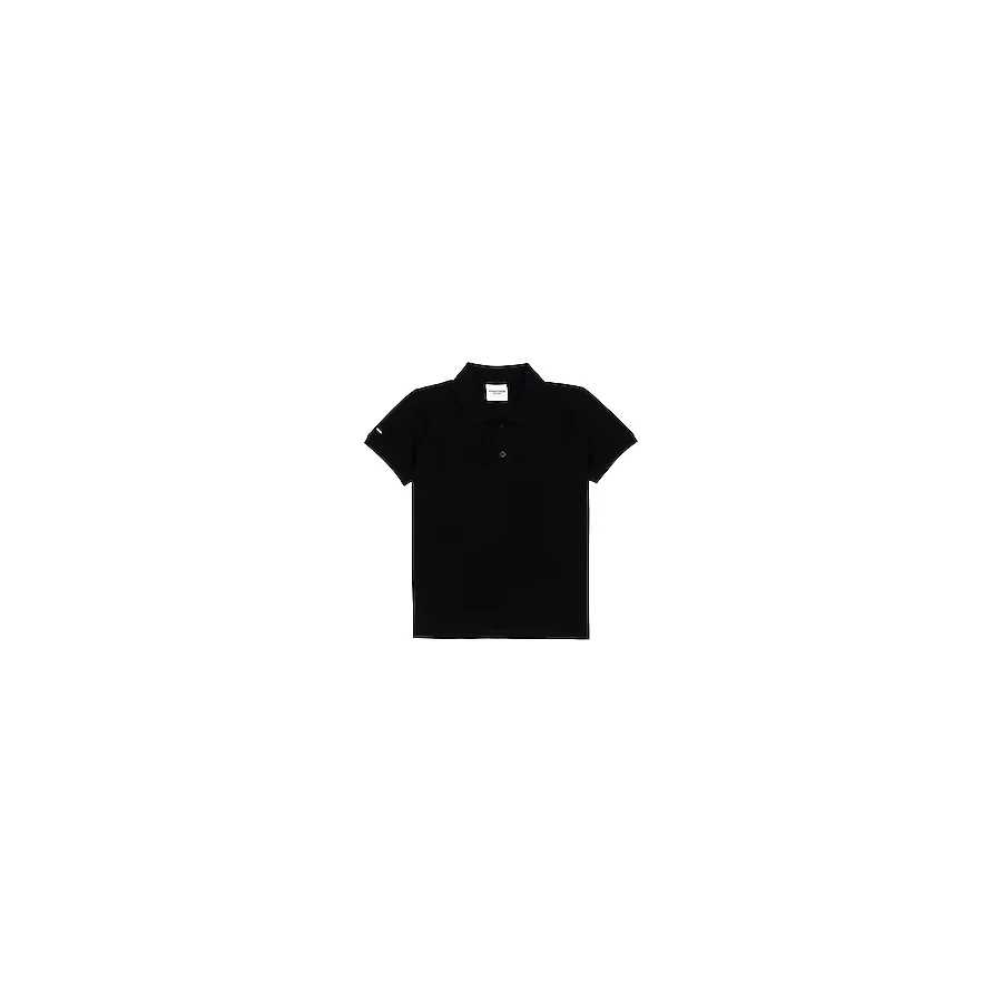 U.S. Polo Assn 50306495-VR046 Siyah Kısa Kollu Polo Yaka Çocuk Tişört