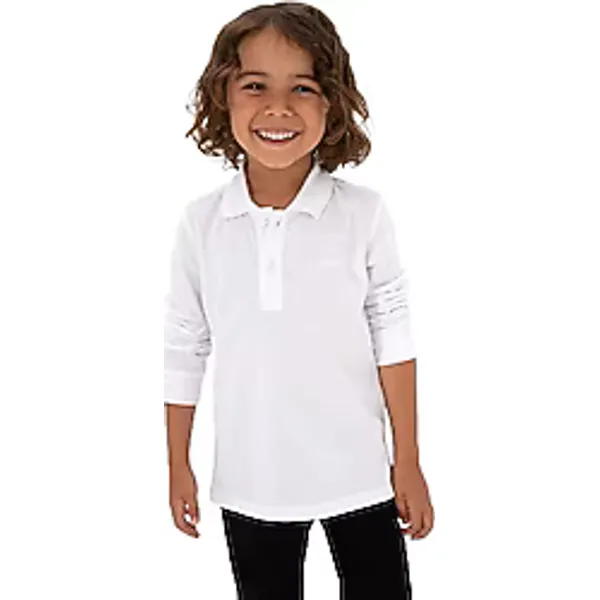 U.S. Polo Assn 50313790 Uzun Kollu Polo Yaka Çocuk Tişört