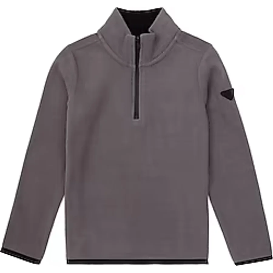 U.S. Polo Assn 50313841-VR024 Yarım Fermuarlı Gri Çocuk Polar