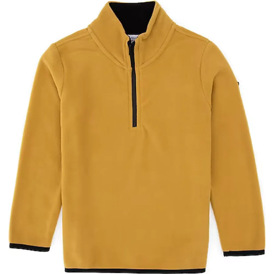 U.S. Polo Assn 50313841-VR151 Yarım Fermuarlı Hardal Çocuk Polar