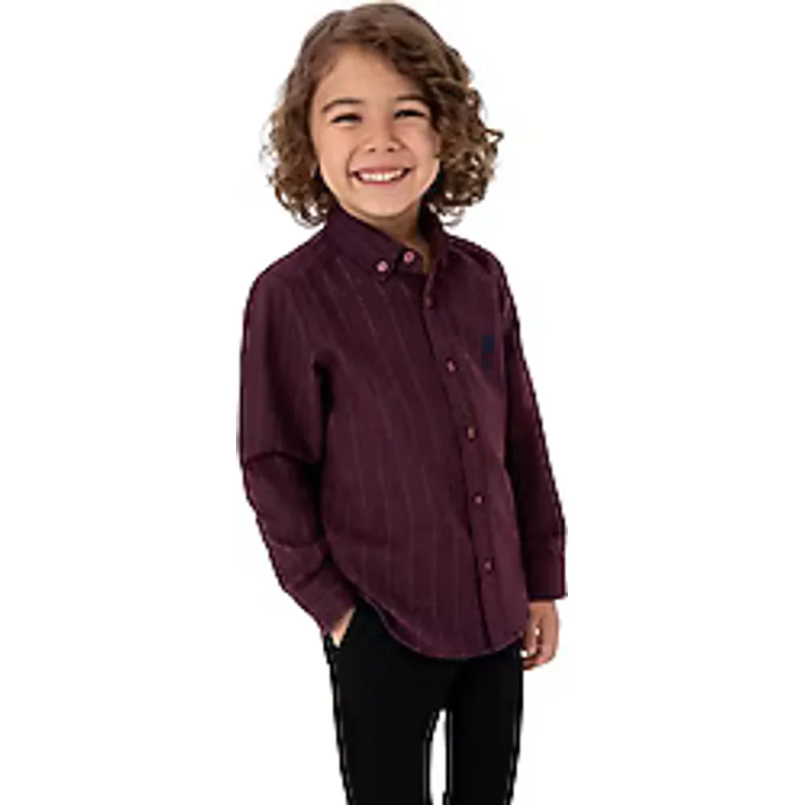 U.S. Polo Assn 50316670 Uzun Kollu Çocuk Gömlek