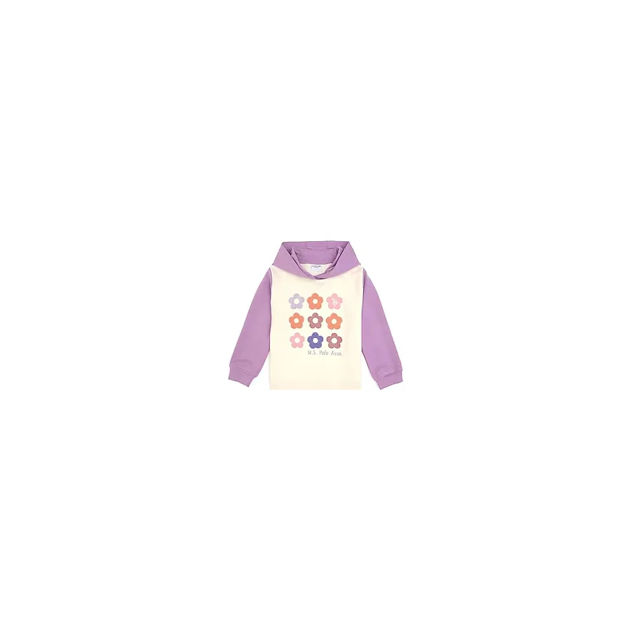 U.S. Polo Assn 50318011 Kapüşonlu Kız Çocuk Sweatshirt