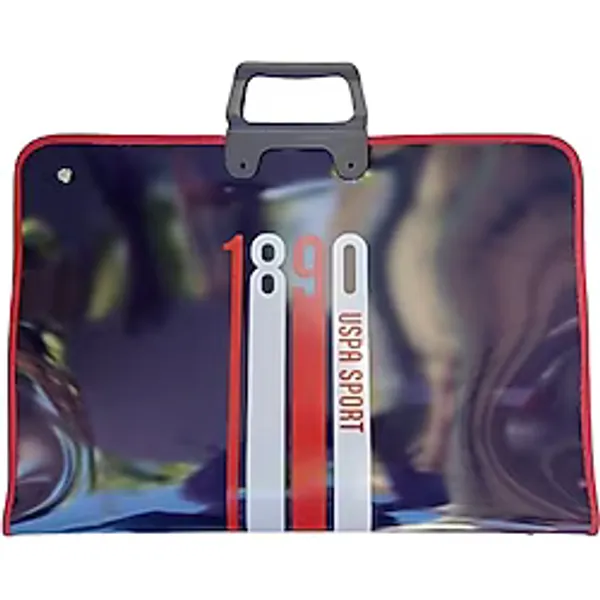 U.S. Polo Assn. 55 x 40 cm Resim Proje Çizim Çantası - Lacivert - Siyah