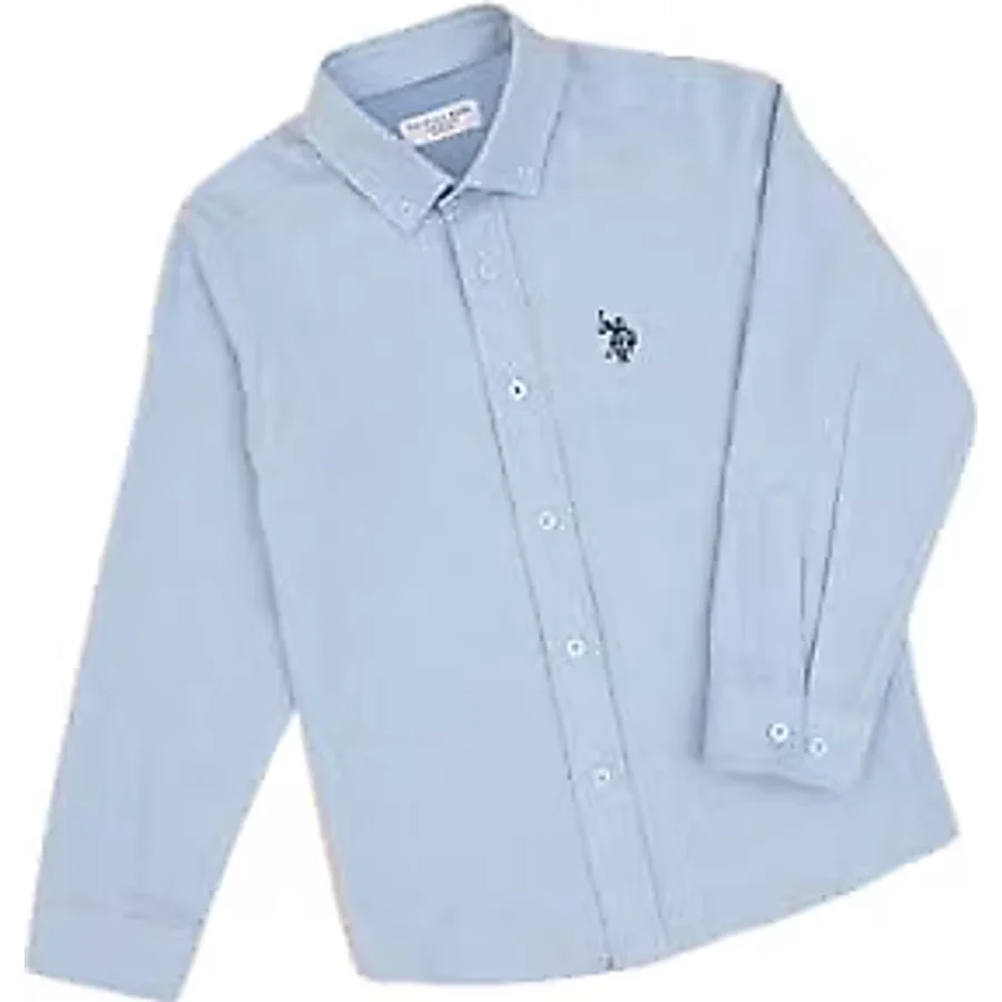 U.s. Polo Assn. Erkek Çocuk Açık Mavi Gömlek Basic 50316769-vr003 Acık Mavı