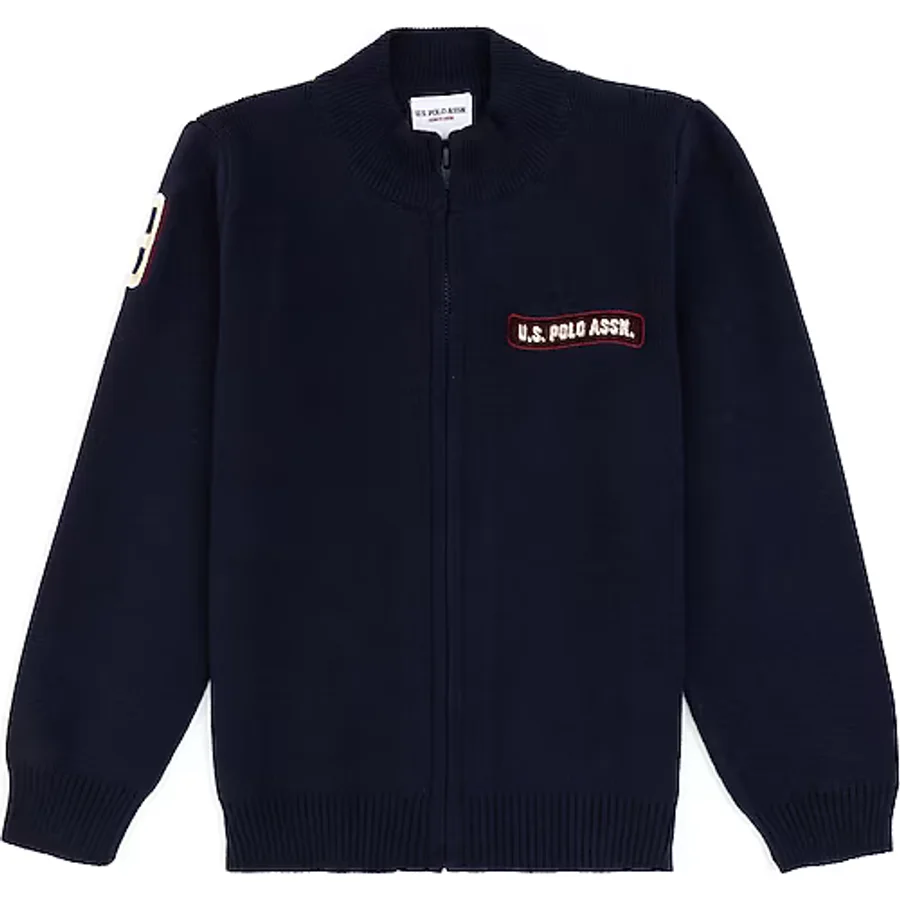 U.s. Polo Assn. Erkek Çocuk Lacivert Hırka Triko 50317164-vr033 Lacıvert